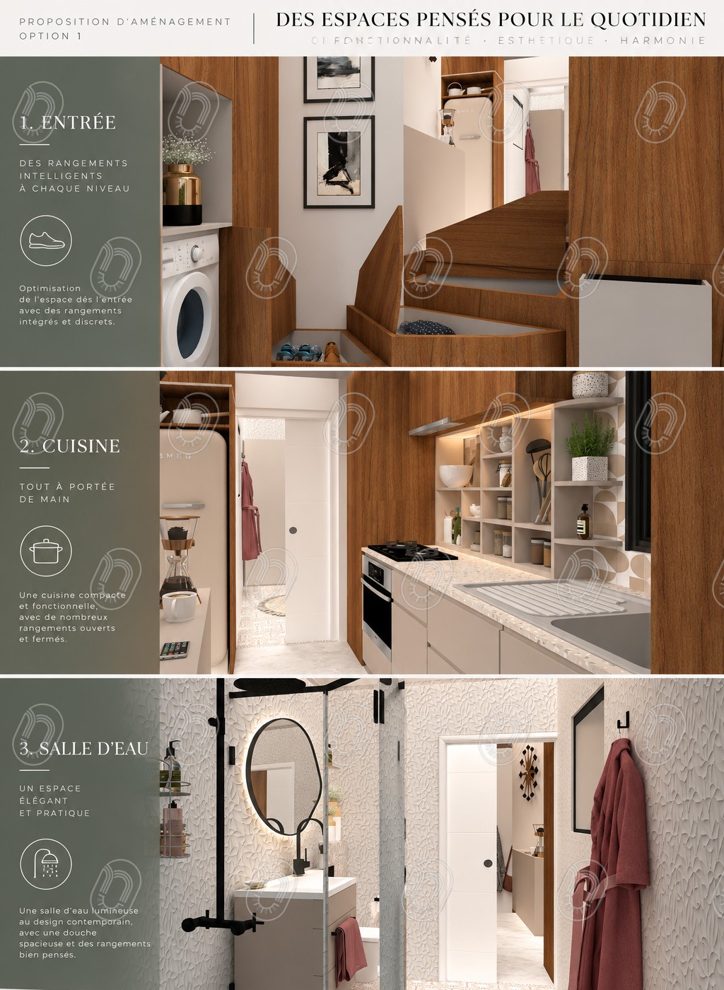 amenagement-interieur-optimise-projet-neroli-la-turbie Aménagement intérieur optimisé avec entrée, cuisine et salle d’eau du projet Néroli à La Turbie
