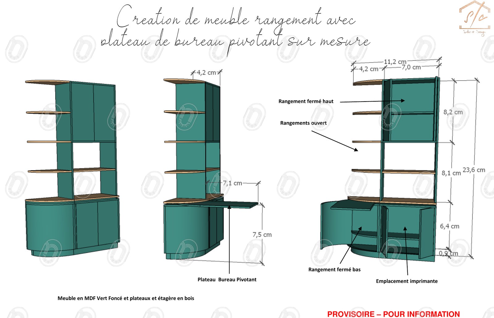 conception-meuble-bureau-sur-mesure-la-motte Conception d’un meuble bureau et rangement sur mesure pour cabinet à La Motte